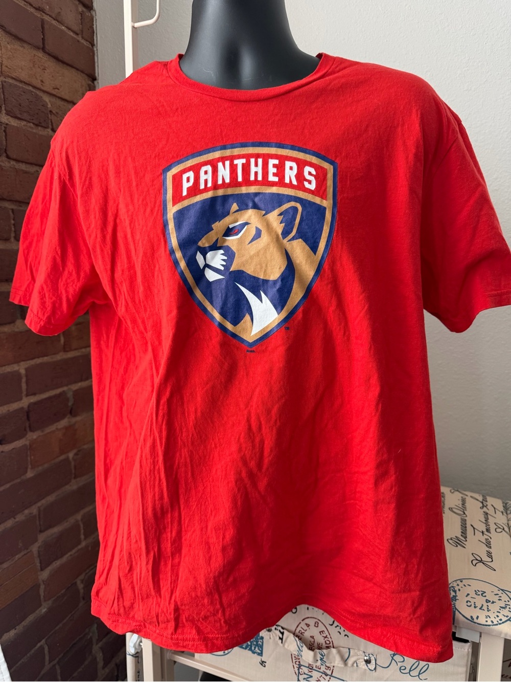 Fanatics Red Panthers Graphic Short Sleeve Tee